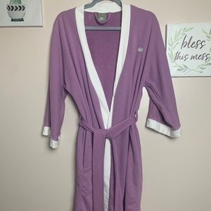 Lacoste Purple Bath Robe